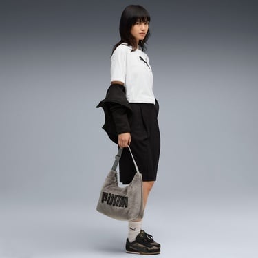  Puma Evostripe Graphic Kadın Beyaz T-Shirt