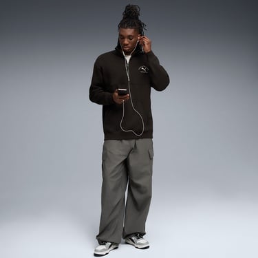  Puma Class Half Zip Erkek Siyah Sweatshirt