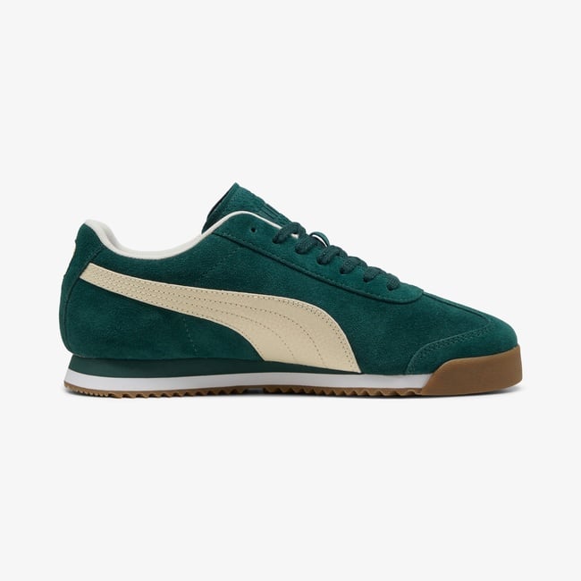  Puma Roma Suede Unisex Yeşil Spor Ayakkabı