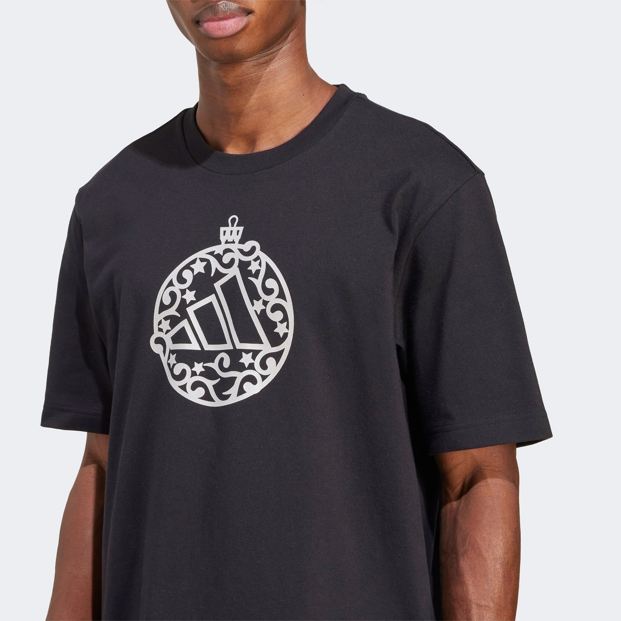 adidas M Hol Met Erkek Siyah T-Shirt