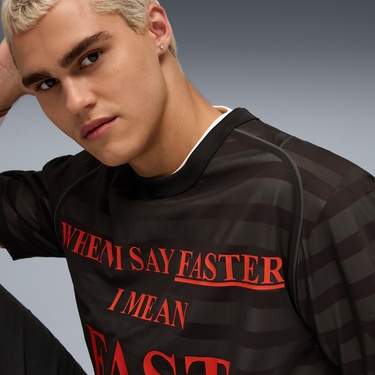  Puma Nine to Five Mesh Kadın Siyah Tişört