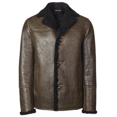  Kahve Diodoro Erkek Kürk Kaban