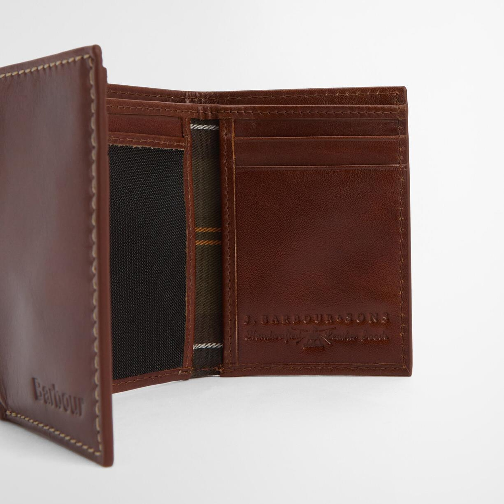 Barbour Bywell Deri Bi Fold Cüzdan