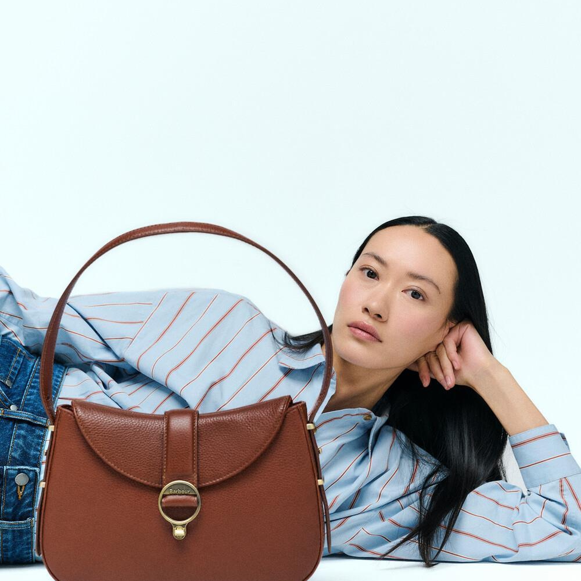 Barbour Alder Deri Kol Çantasıı