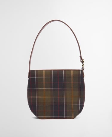  Barbour Cedar Tartan Bucket Kol Çantası