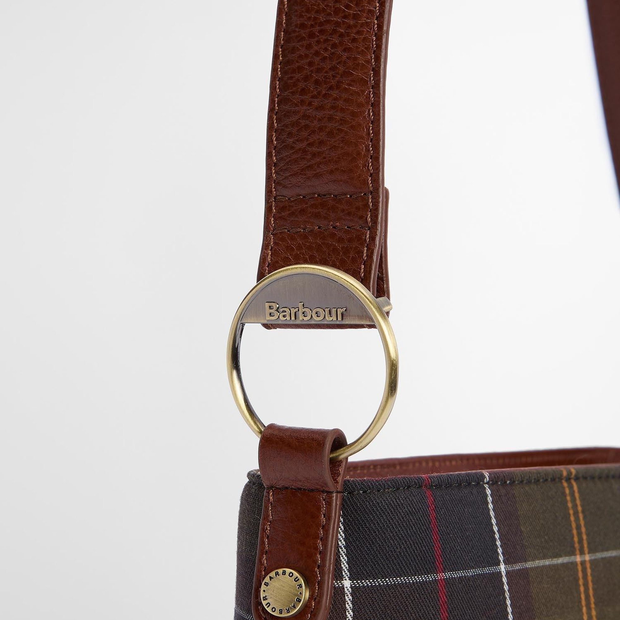 Barbour Cedar Tartan Bucket Kol Çantası