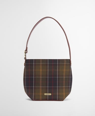  Barbour Cedar Tartan Bucket Kol Çantası