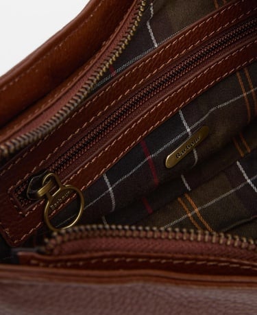  Barbour Sorrel Deri Sling Kol Çantası