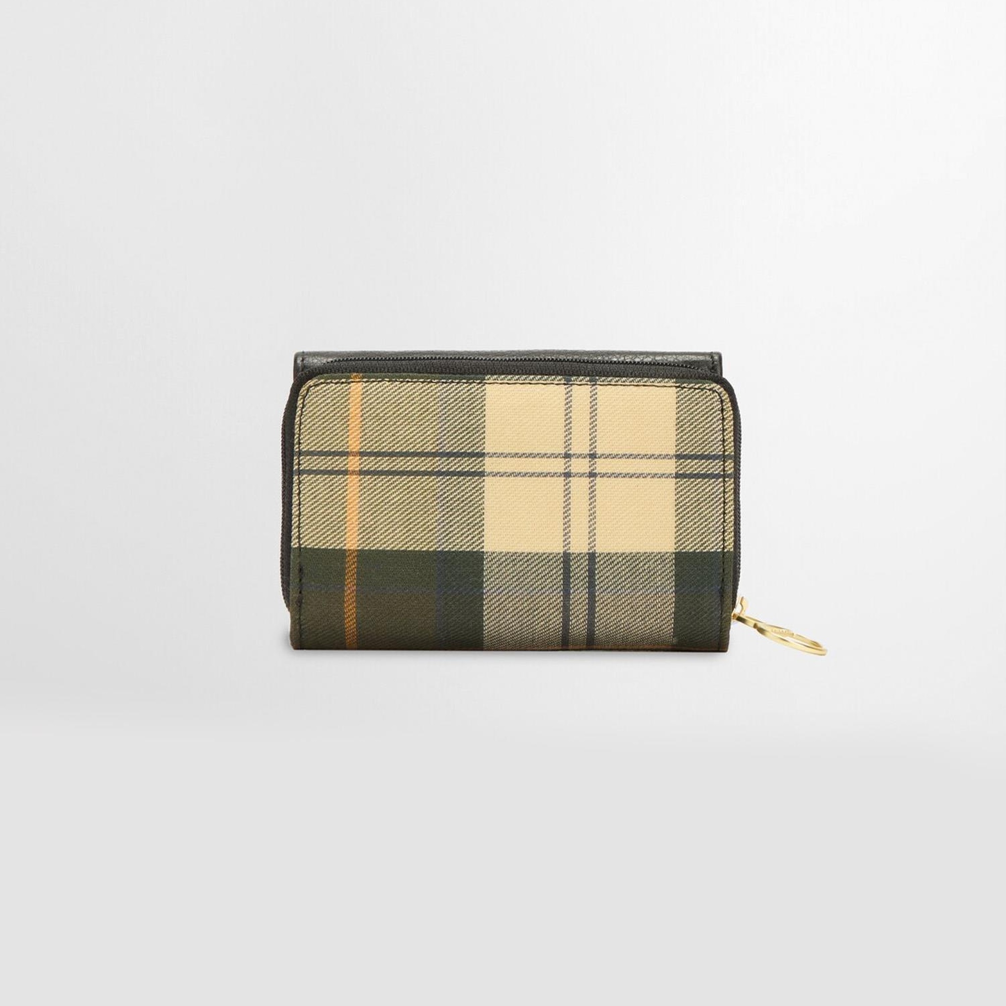 Barbour Rosa Leather French Cüzdan