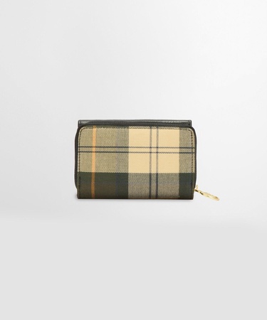  Barbour Rosa Leather French Cüzdan