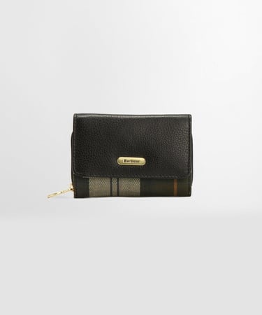  Barbour Rosa Leather French Cüzdan