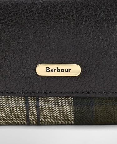  Barbour Rosa Leather French Cüzdan