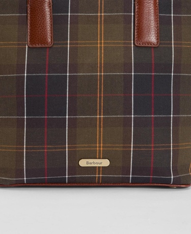  Barbour Birch Tartan Kol Çantası