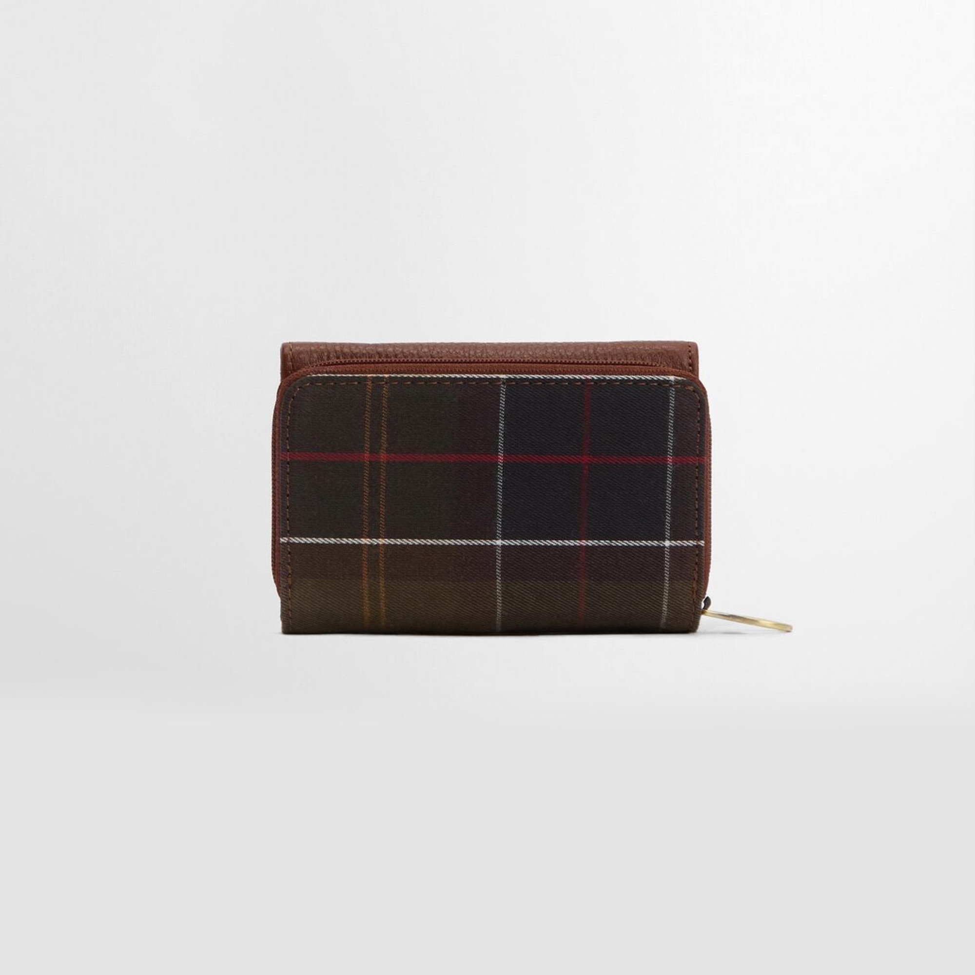 Barbour Rosa Leather French Cüzdan