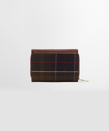  Barbour Rosa Leather French Cüzdan
