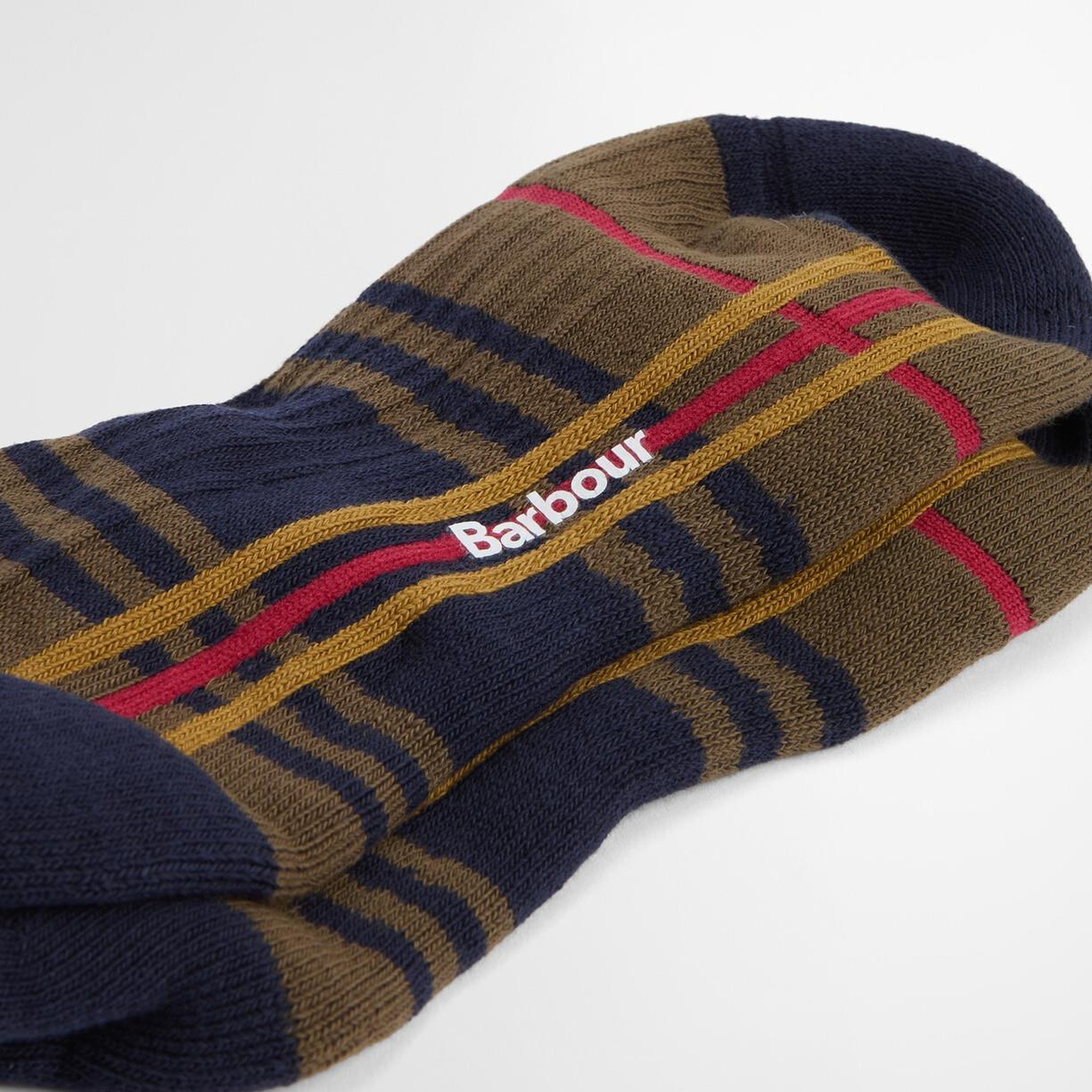 Barbour Wellington Tartan Diz Üstü Çorap