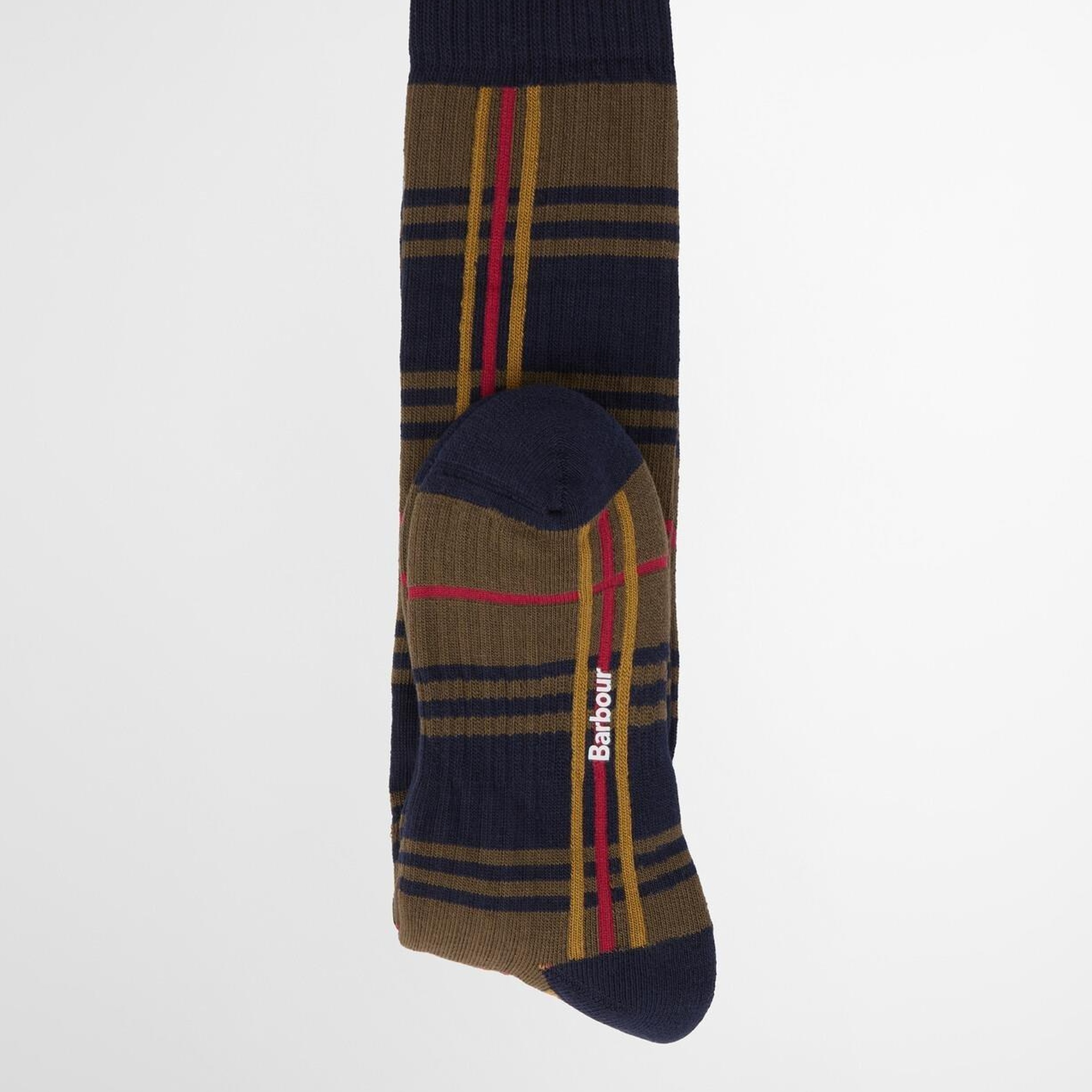 Barbour Wellington Tartan Diz Üstü Çorap
