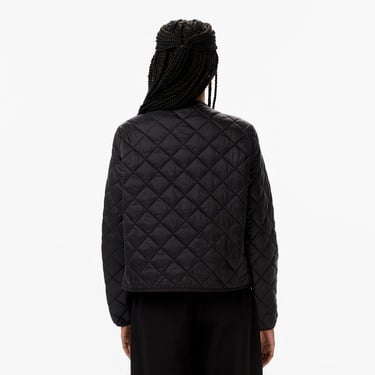  Tommy Hilfiger Padded Regular Quilted Kadın Puffer Siyah Ceket