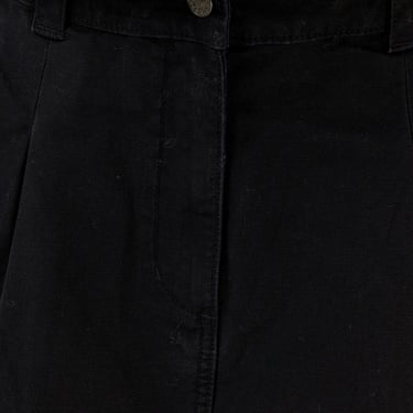  Tommy Jeans Canvas Mini Pleated Kadın Siyah Etek