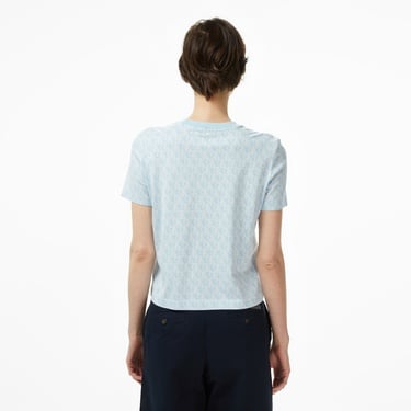  Calvin Klein Classic Kadın Mavi T-Shirt