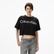 Calvin Klein Boxy Logo Graphic Kadın Beyaz T-Shirt