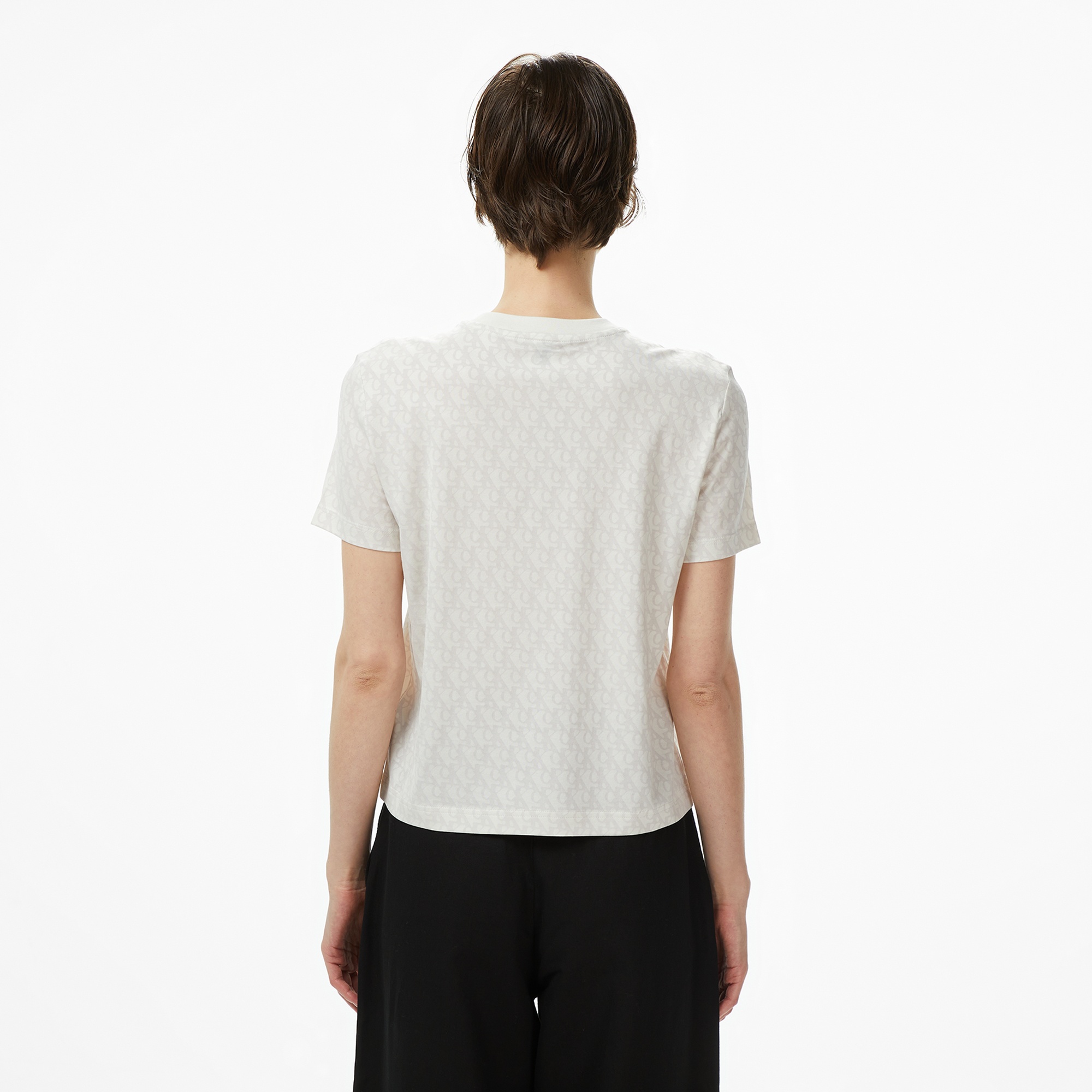 Calvin Klein Classic Kadın Beyaz T-Shirt