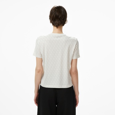 Calvin Klein Classic Kadın Beyaz T-Shirt