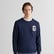GANT Erkek Krem Regular Fit Bisiklet Yaka Logolu Sweatshirt