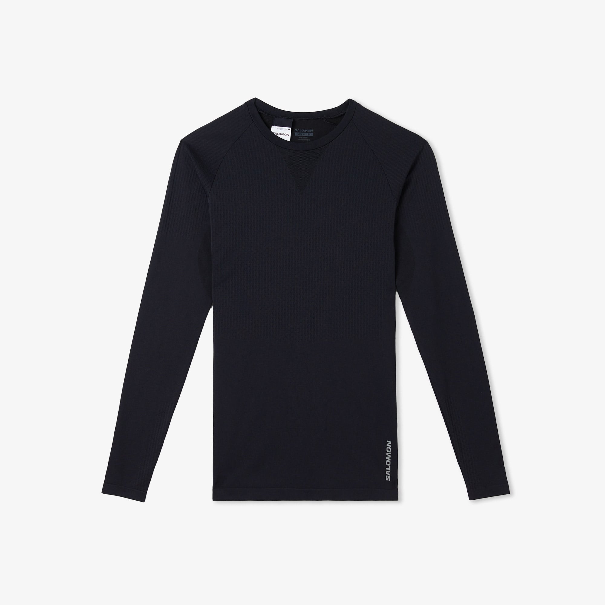  Salomon Sense Aura Kadın Siyah Koşu T-Shirt