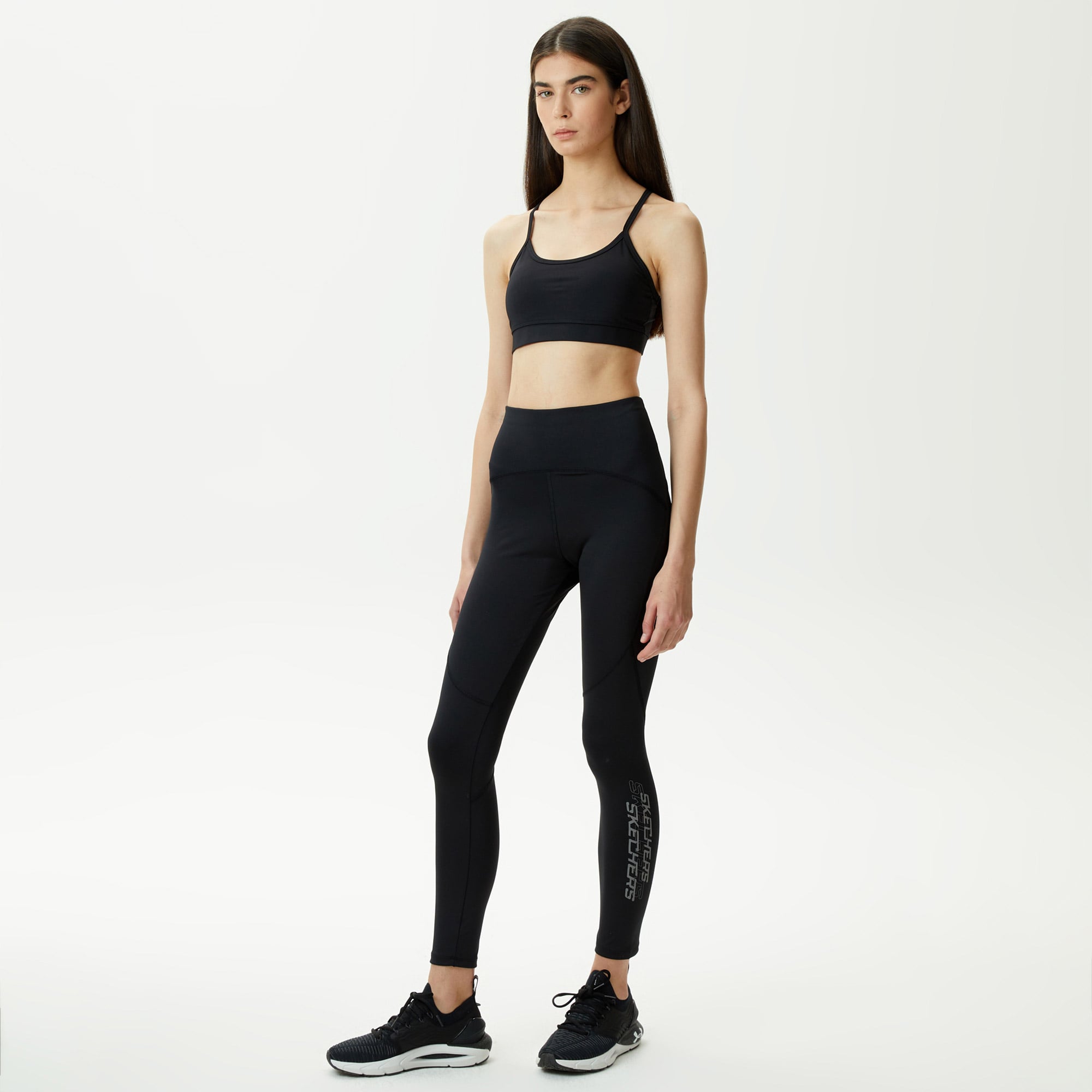 Skechers Performance Kadın Siyah Günlük Tayt