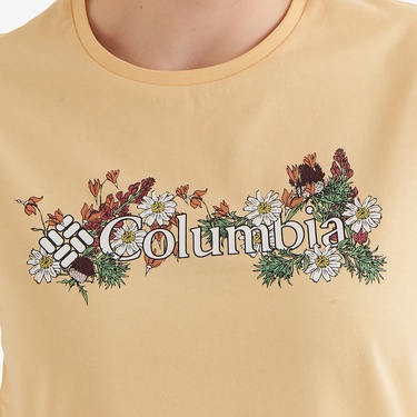  Columbia Kadın Sarı Günlük T-Shirt