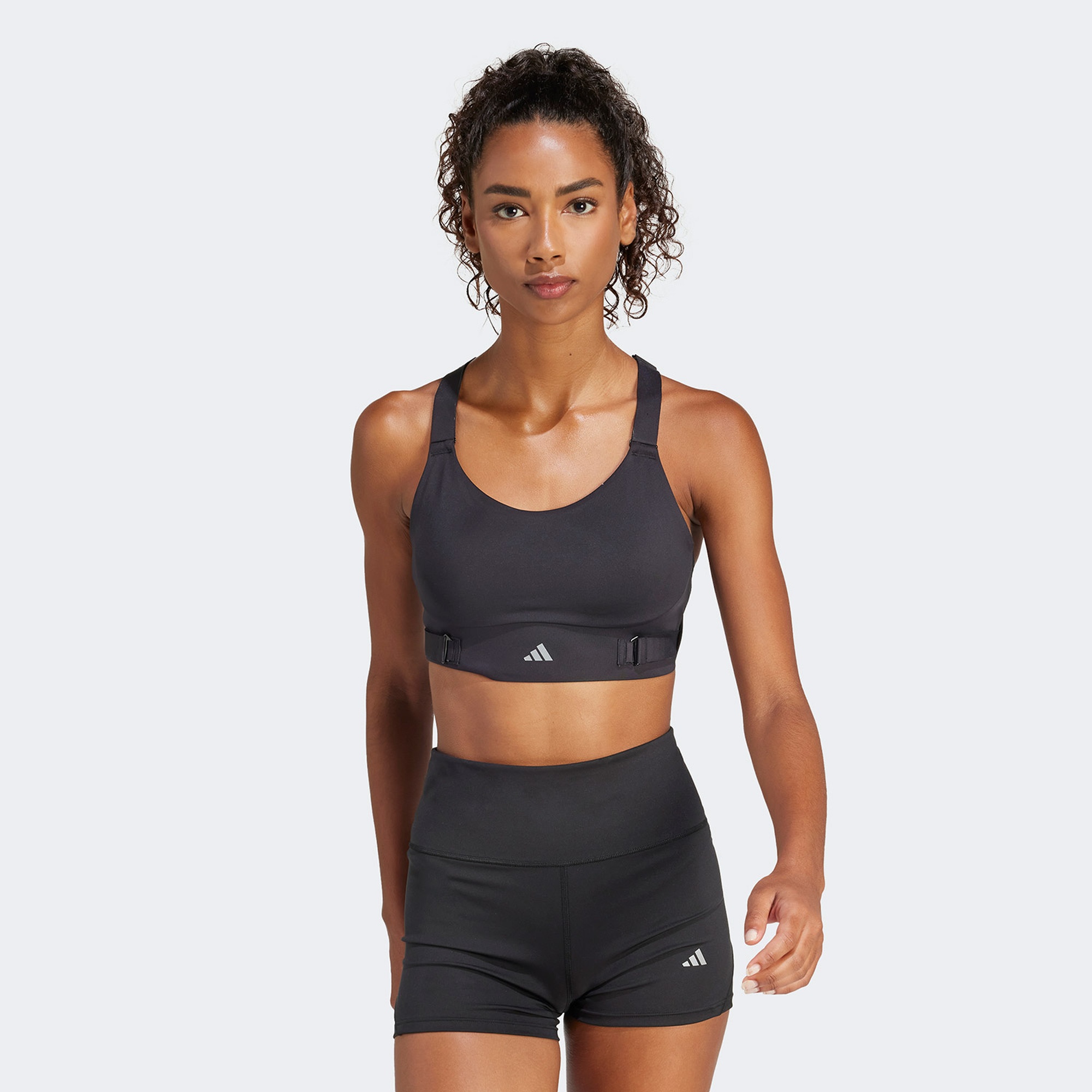 adidas FastImpact Luxe Run High-Support Kadın Siyah Bra