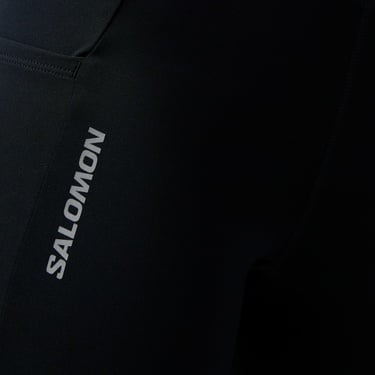  Salomon Cross Run 25 Kadın Siyah Koşu Taytı