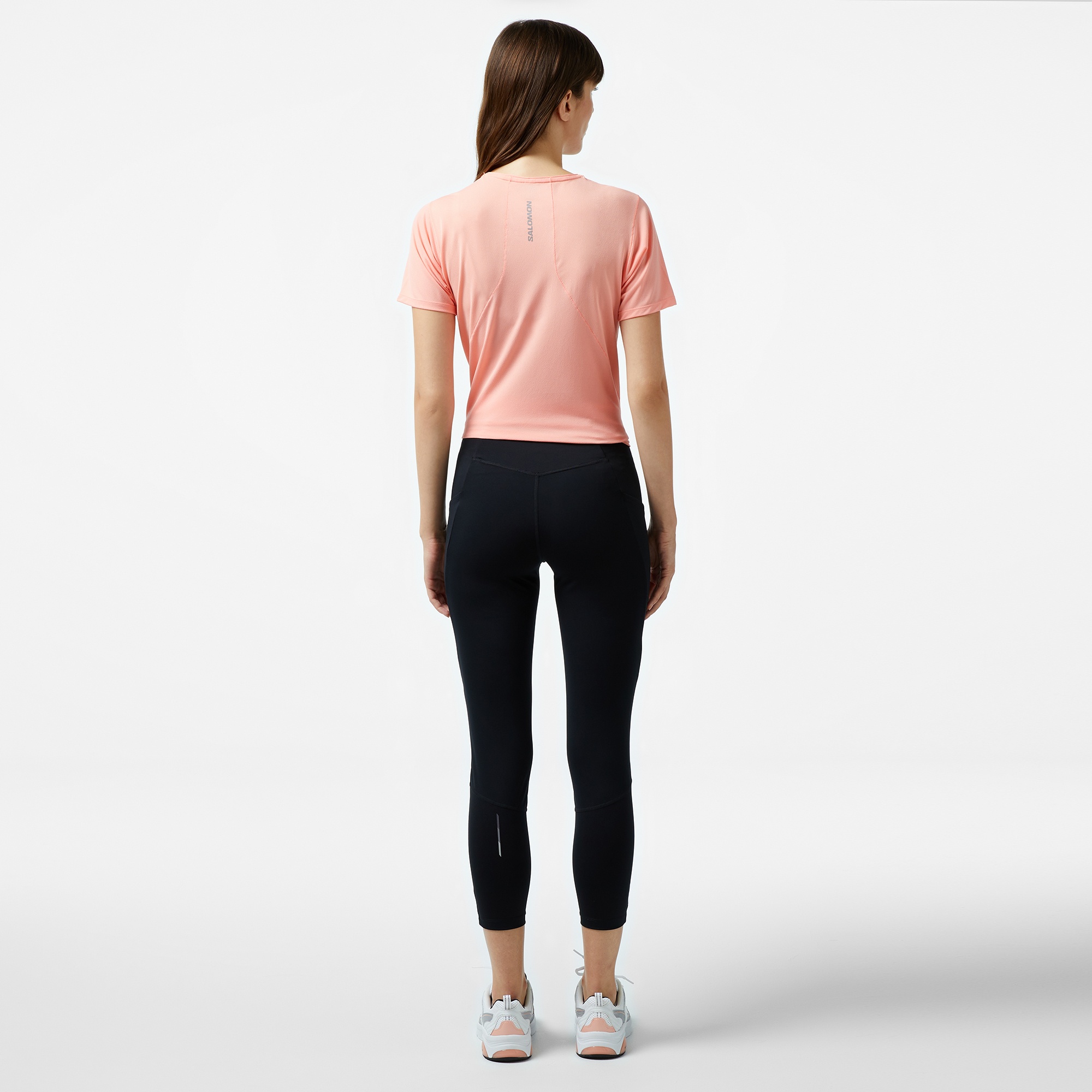 Salomon Cross Run 25 Kadın Siyah Koşu Taytı