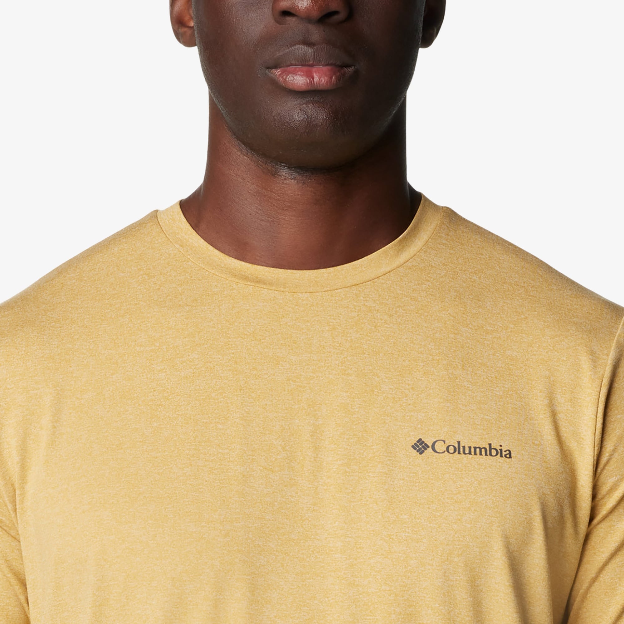 Columbia Erkek Sarı Günlük T-Shirt