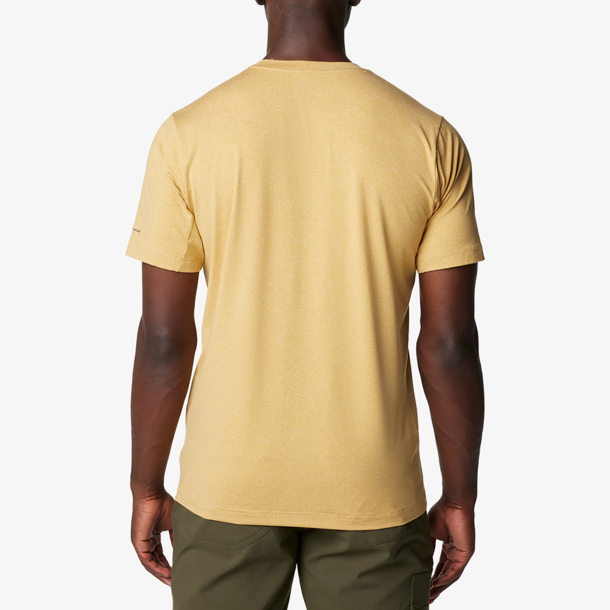 Columbia Erkek Sarı Günlük T-Shirt