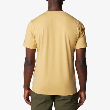  Columbia Erkek Sarı Günlük T-Shirt