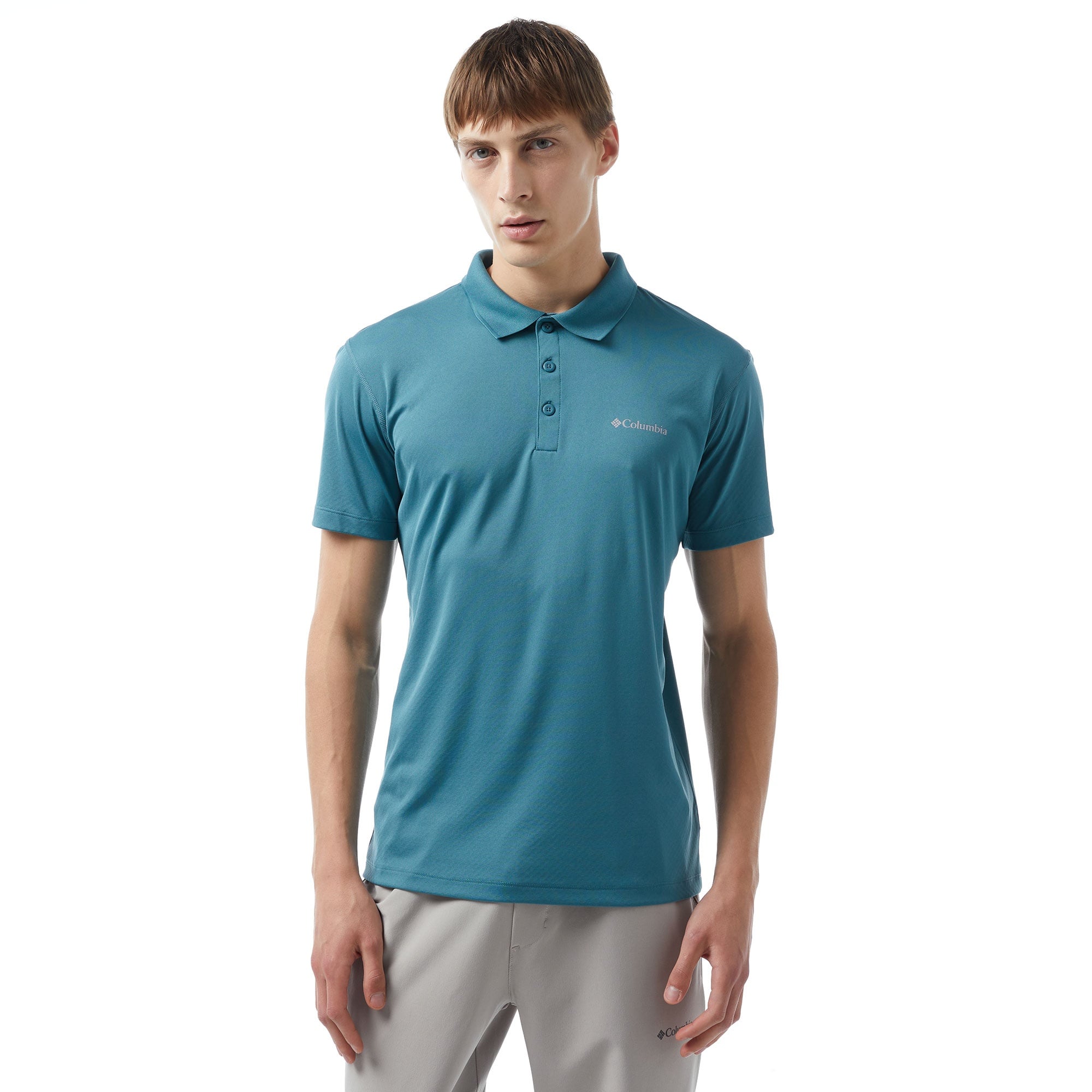 Columbia Zero Rules Erkek Yeşil Polo T-Shirt