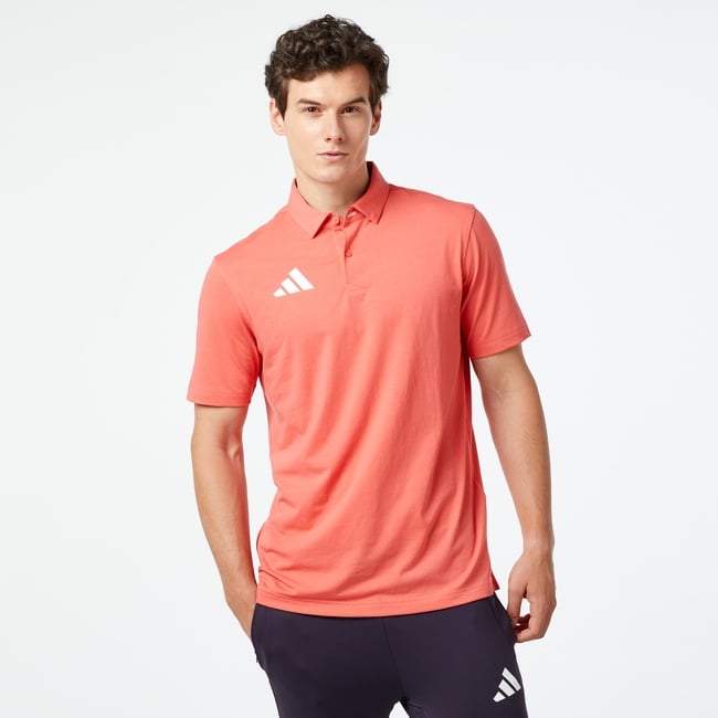  adidas Team Türkiye Erkek Turuncu Günlük Polo