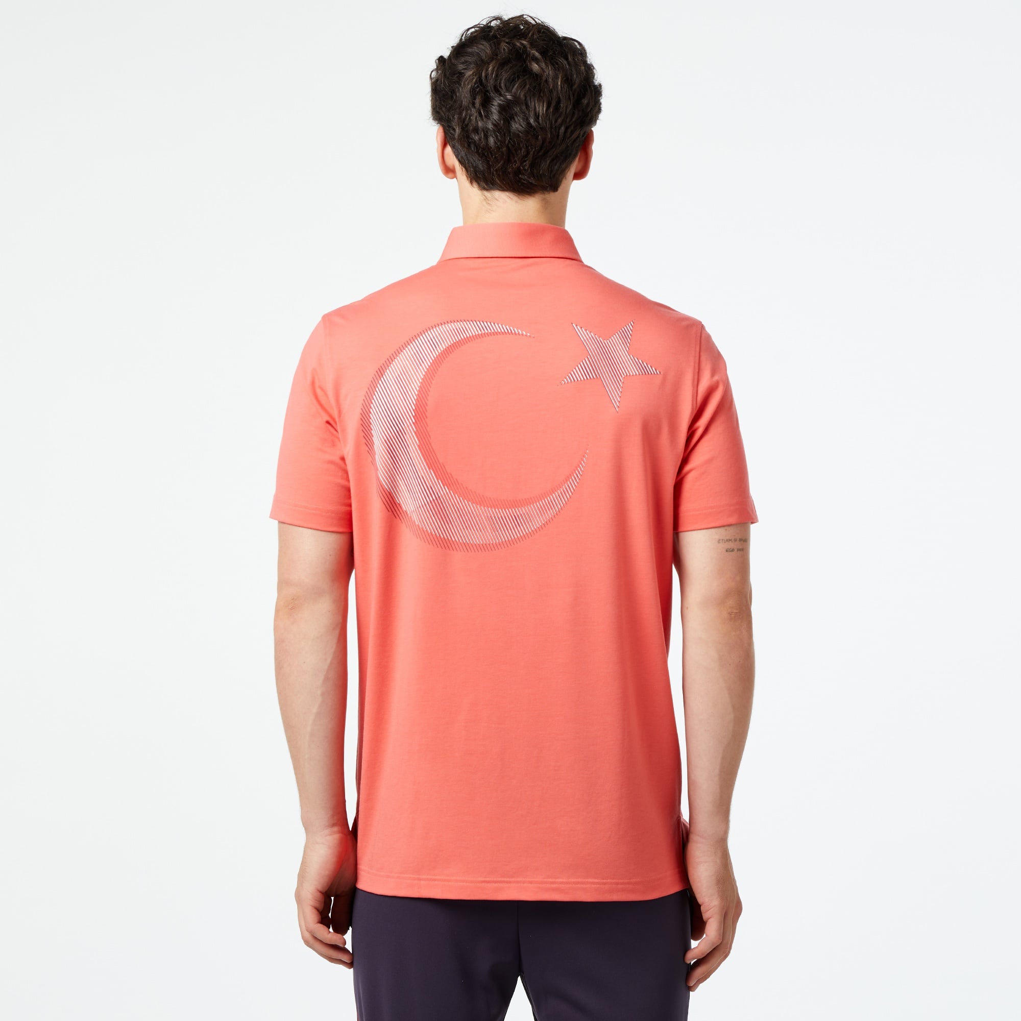 adidas Team Türkiye Erkek Turuncu Günlük Polo