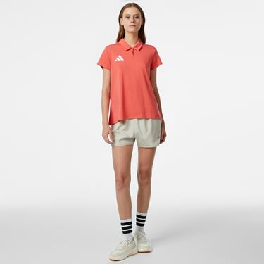  adidas Team Türkiye Kadın Turuncu Günlük Polo
