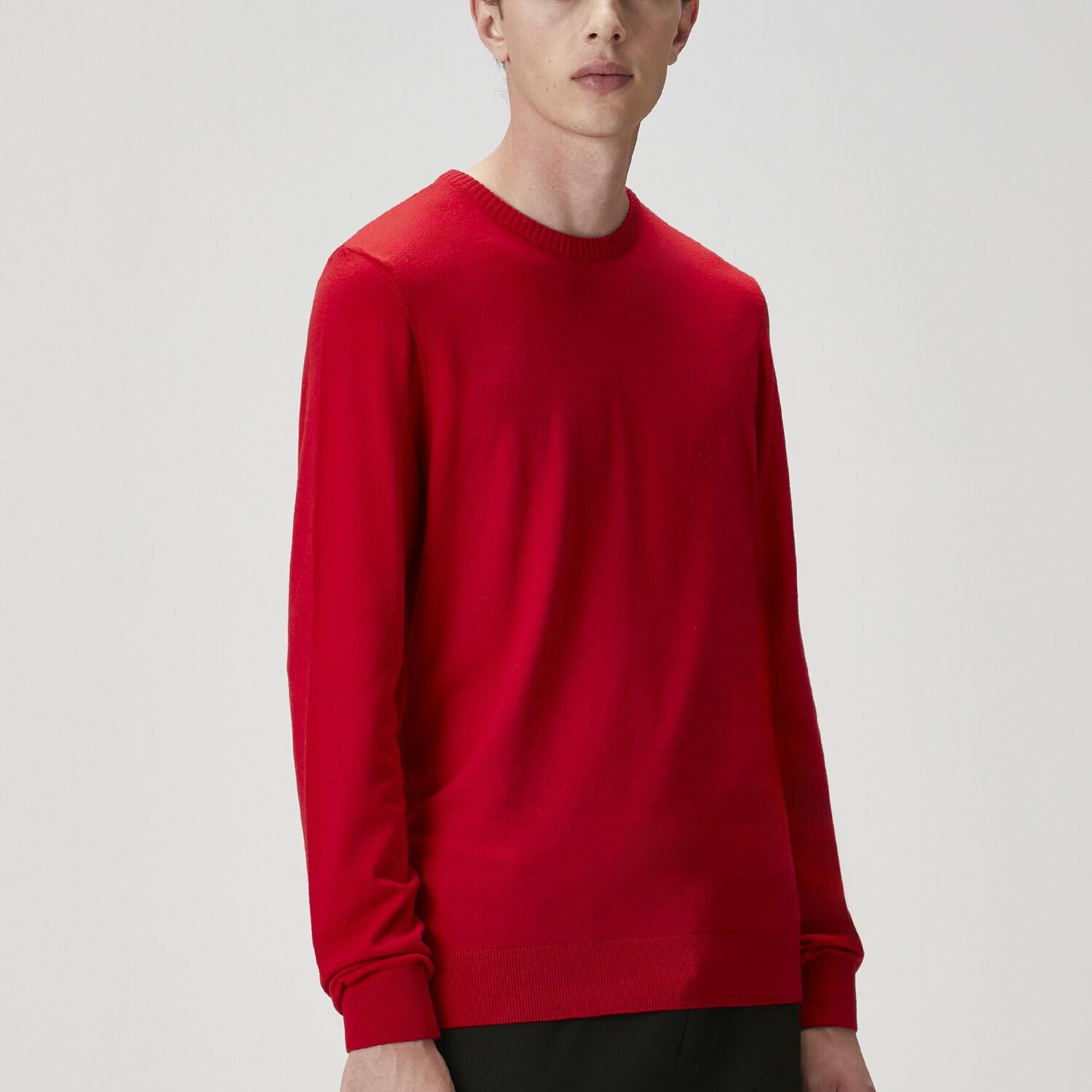 Beymen Club Erkek Parlak Kırmızı Basic Kazak