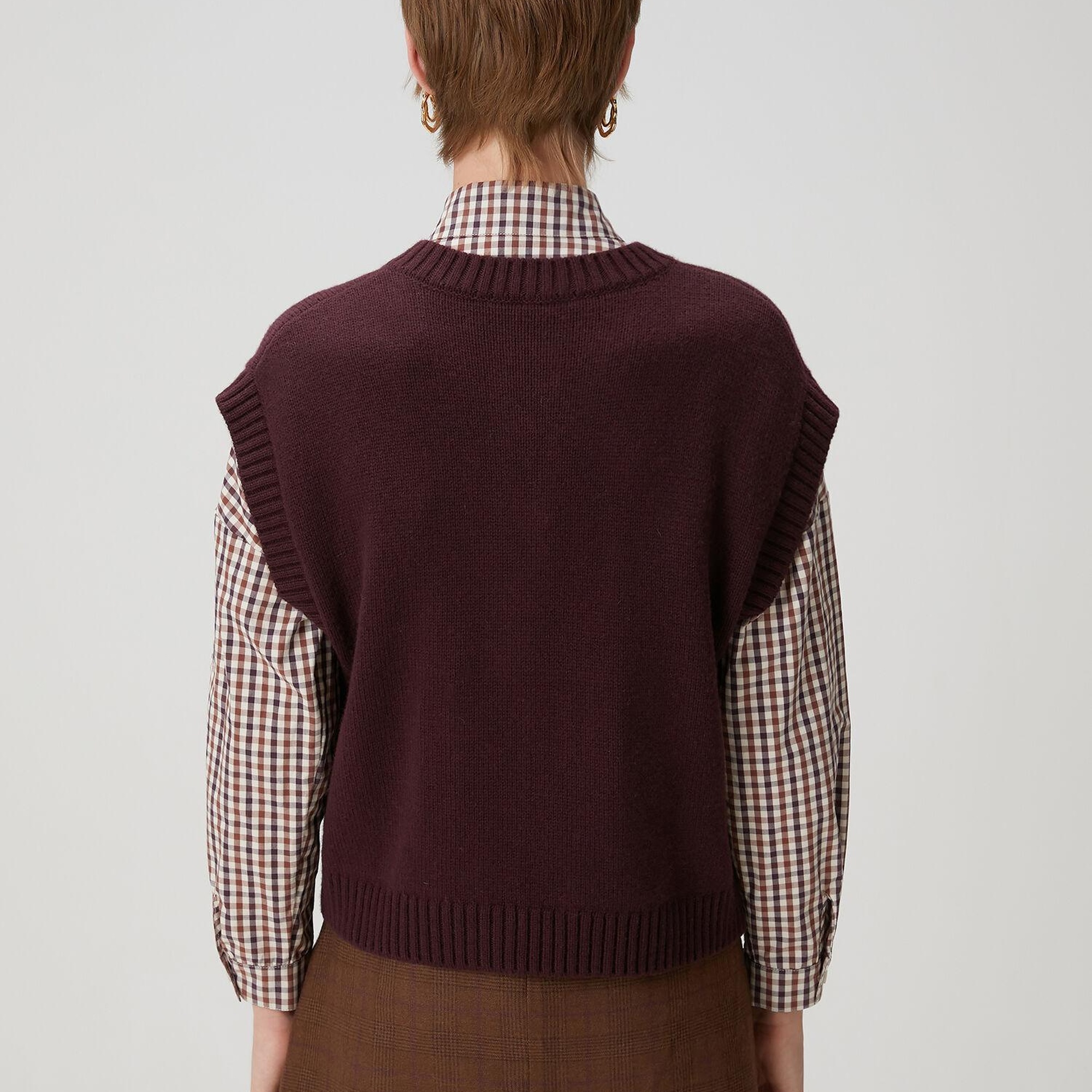 Beymen Club Kadın Mürdüm Triko Yelek