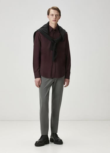  Beymen Club Erkek Mürdüm Gömlek