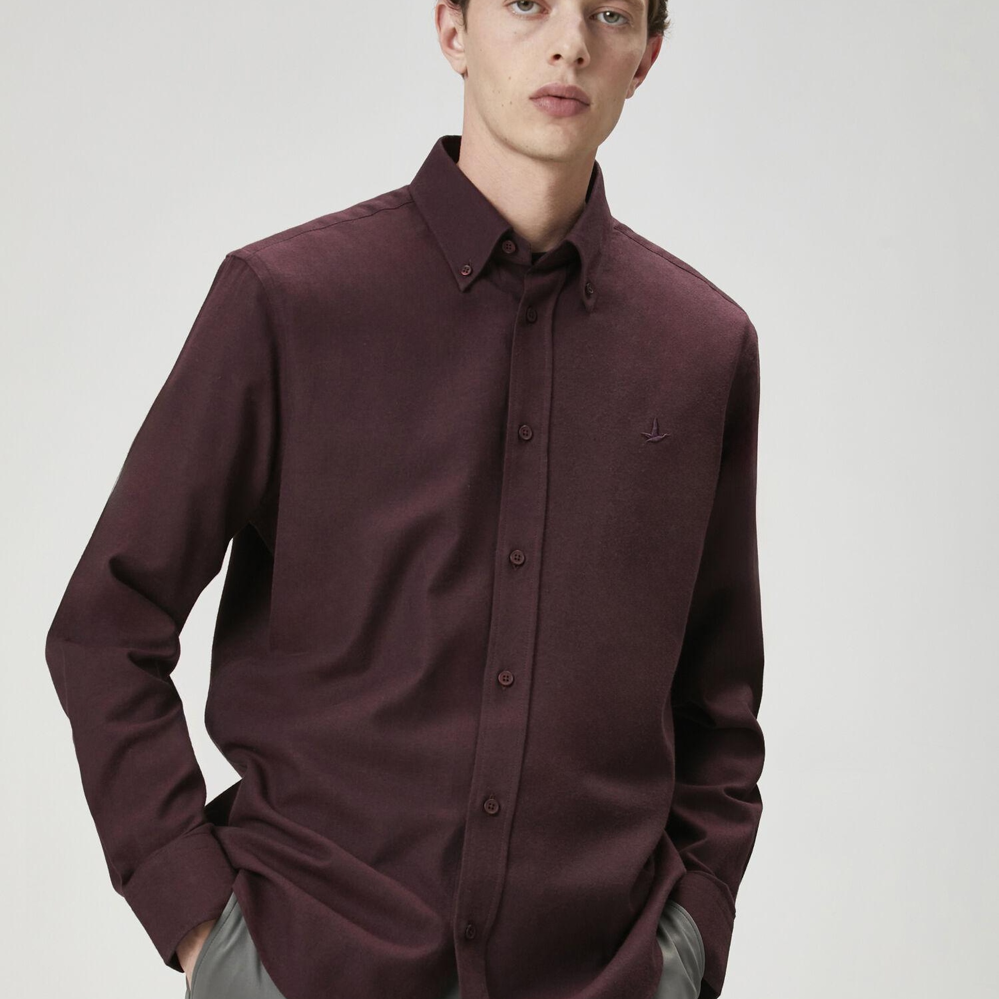 Beymen Club Erkek Mürdüm Gömlek