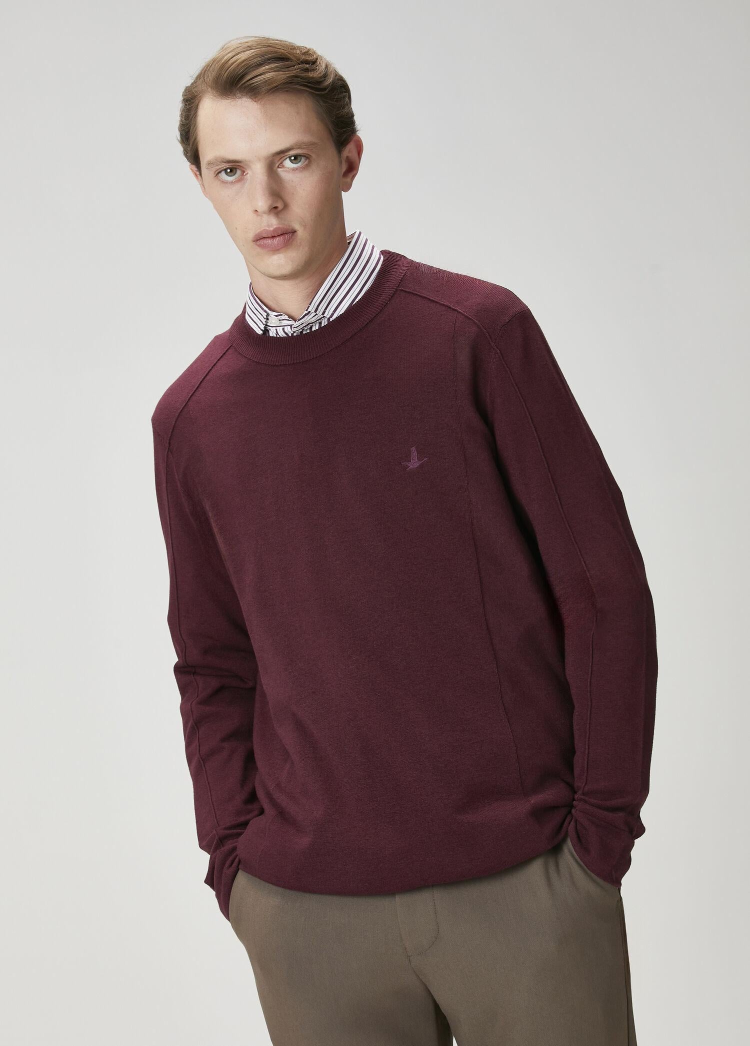  Beymen Club Erkek Mürdüm Basic Kazak