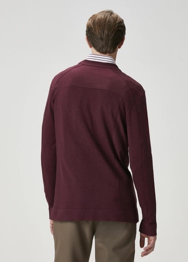  Beymen Club Erkek Mürdüm Basic Kazak