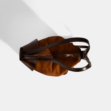  Kadın Taba Süet Deri Sırt Çantası