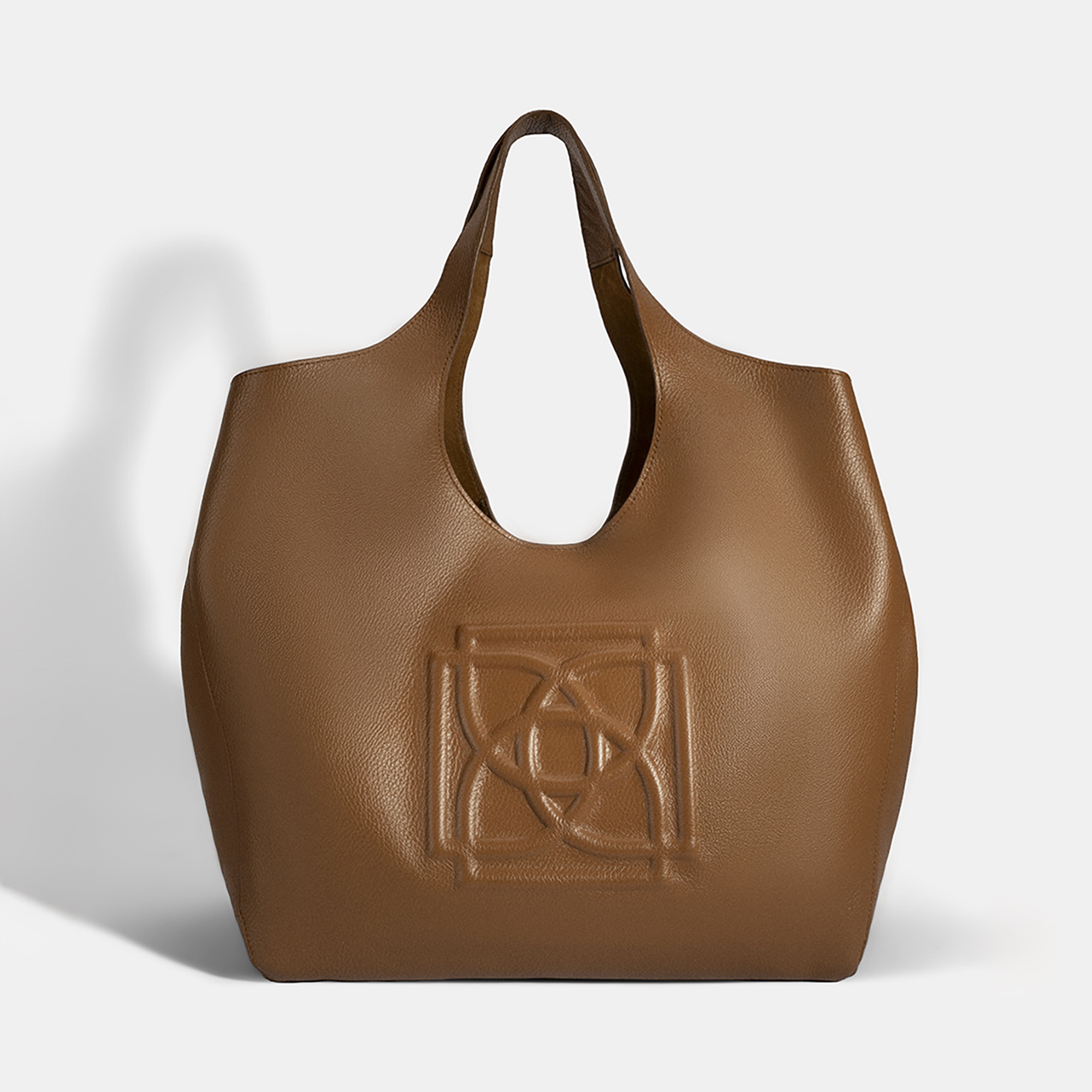 Kadın Kahve Deri Hobo Çanta