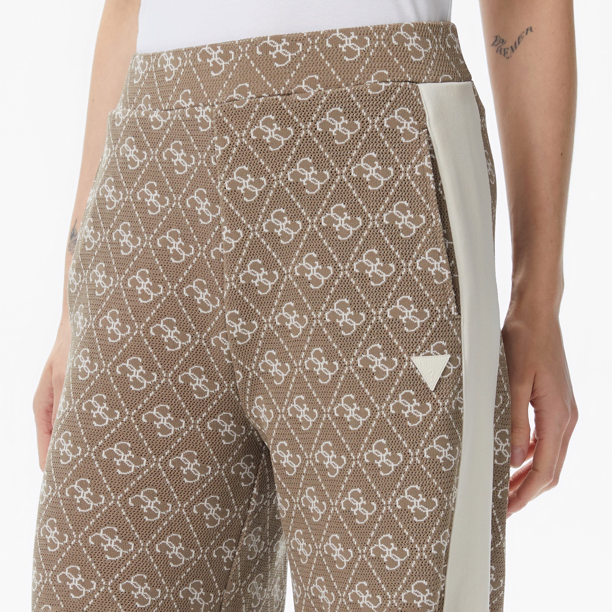 Guess Rhombus Regular Fit Kadın Renkli Eşofman Altı